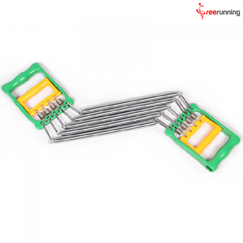 Gym Sport Chest Expander Exercises Power Steel Spring Chest Expanders