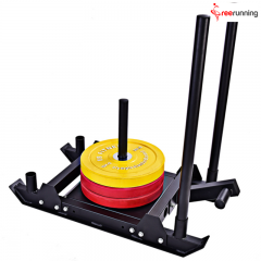 Weight Plate Fitness Sled Pulls For Speed
