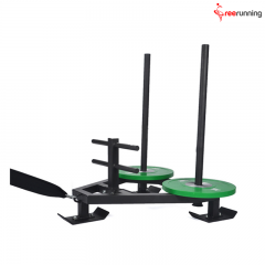 Resistance And Strength Training Exercises Sled Push Crossfit