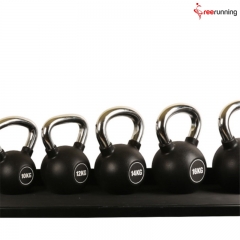 Rubber Coated Kettle Training Workout