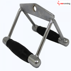 Non Slip Handle And 360° Steel Swivel D Low Row Handle