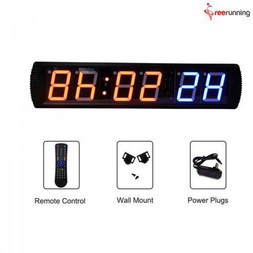 Crossfit Boxing Six Digital Timer Wall Mount