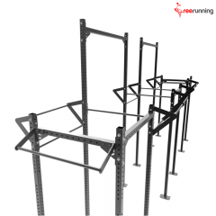Double High Rise Crossfit Pull Up Rig
