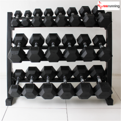 Three Layer Heavy Duty Dumbbell Rack