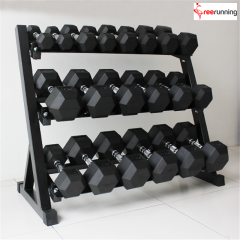 Three Layer Heavy Duty Dumbbell Rack