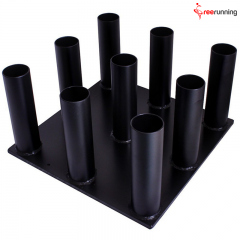 9-Piece Holes Barbell Holders