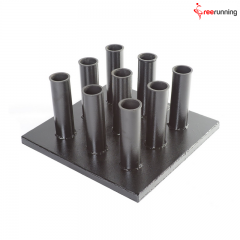 9-Piece Holes Barbell Holders