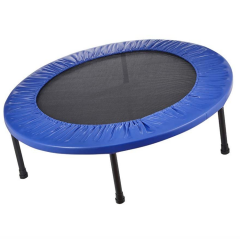 Foldable Fitness Trampoline 40 Fitness Rebounder for Indoor, Garden, Mini Portab...