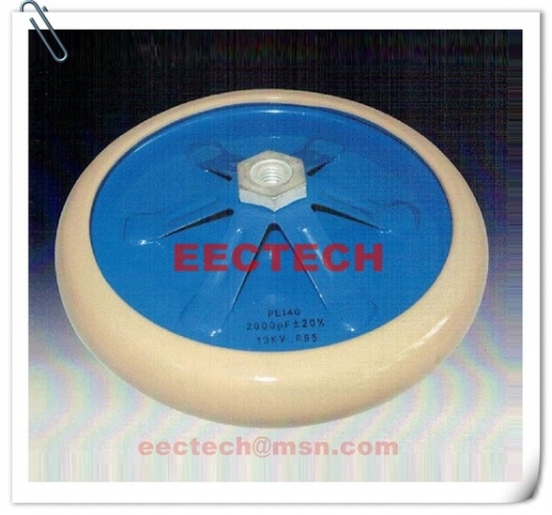 PE140, 2000PF,13KV, 6-leg lead capacitor, high voltage disc capacitor plate capacitor, rf power capacitor