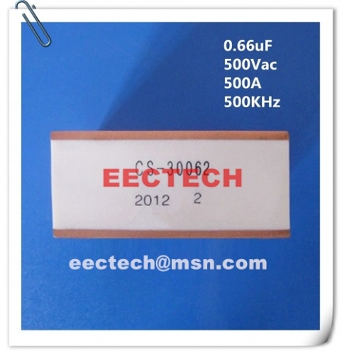 capacitor，solid state high frequency film capacitor CS-30062,  0.66uF, 500Vac