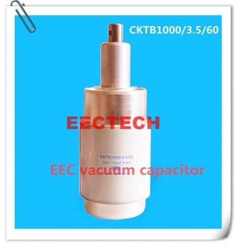 Brand new CKTB1000/3.5/60 variable vacuum capacitor, 10~1000pF, 3.5KV, 60A