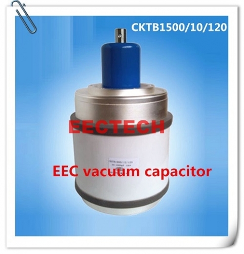 CKTB1500/10/120 variable vacuum capacitor, 20~1500pF, 10KV, 120A vacuum capacitor