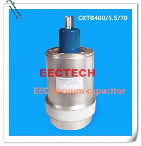 Brand new CKTB400/5.5/70 variable vacuum capacitor, equivalent to CVDD-400-7.5S, CV1C400EW