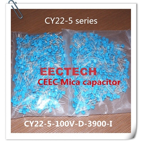 CY22-5-100V-D-3900-I mica capacitor from Beijing EECTECH
