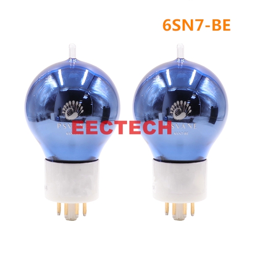 PSVANE 6SN7-SE 6SN7-BE Vacuum Tube Special Customize Version Black Plate  Gold Pin Replace 6N8P 6H8C 6SN7 Matched Pair,COSSOR 6SN7 (one pair)