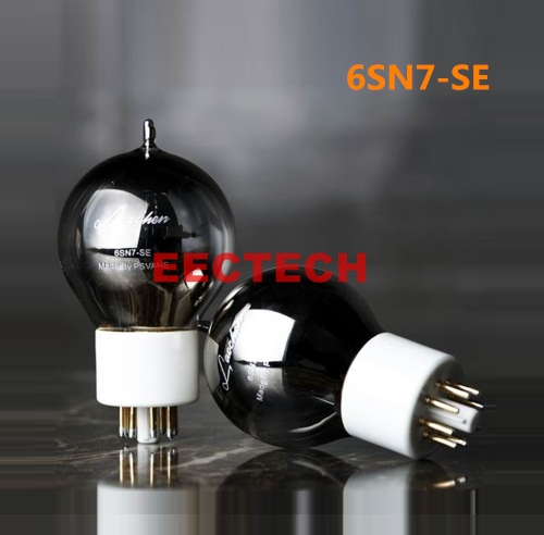 PSVANE 6SN7-SE 6SN7-BE Vacuum Tube Special Customize Version Black Plate  Gold Pin Replace 6N8P 6H8C 6SN7 Matched Pair,COSSOR 6SN7 (one pair)