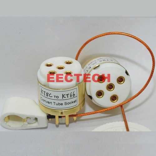 KT8C to KT66 tube, conversion seat,convert socket