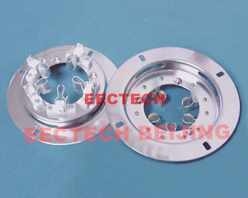 GZC5-B ceramic tube socket, tube base for 4-400, 3-500C,  3-500Z tubes (1 pc)