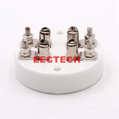 GZC4-2B electron tube socket, socket ceramic four feet, suitable for 304TL, 304TH electron tube