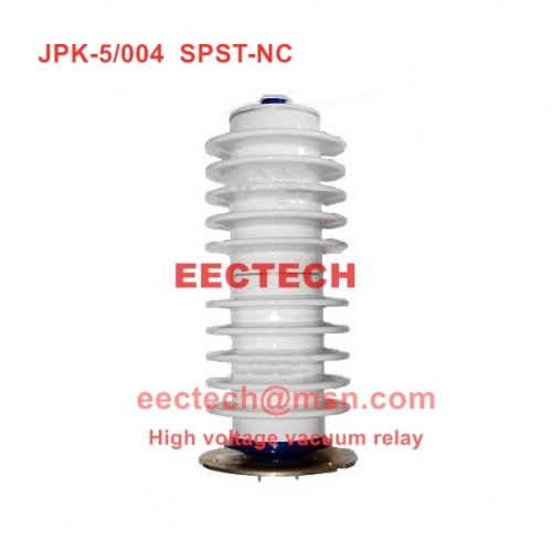 JPK-5/004 vacuum relay, 80KV/14A vacuum ceramic relay, China high voltage relay JPK5-004, EECTECH Beijing