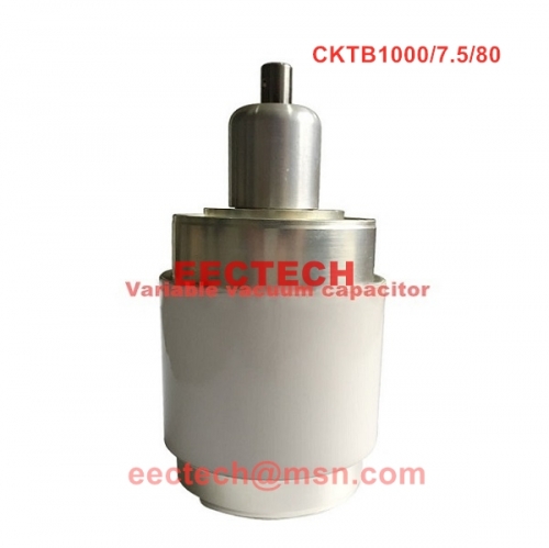 CKTB1000/7.5/80 variable vacuum capacitor, for high frequency heating