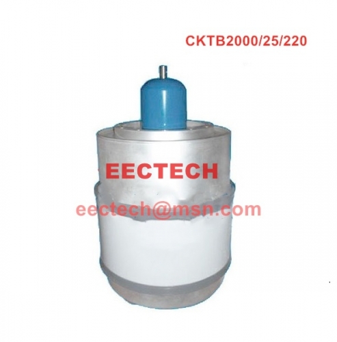 CKTB2000/25/220 variable vacuum capacitor,Equivalent to CVFP-2000-35S,CV2C-2000C