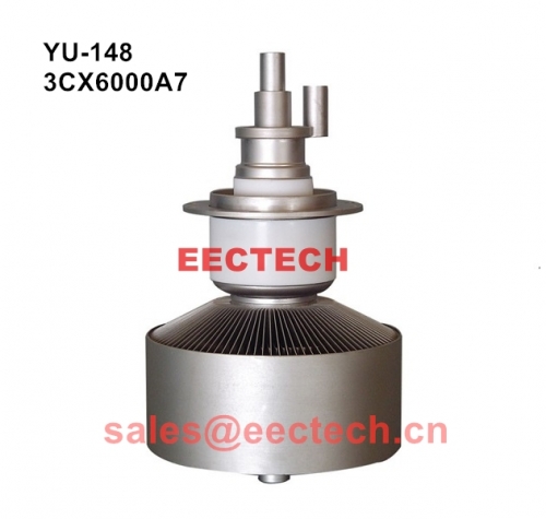 YU-148, 3CX6000A7 High Power Supply Metal Ceramic Electronic Amplifier tube YU148, YU148B