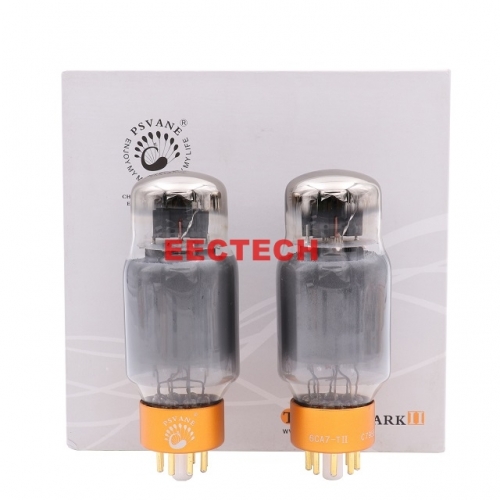 PSVANE 6CA7-TII Vacuum Tube Mark II 6CA7 Tube Replace EL34 6L6 6P3P For Hifi Vintage Audio Amplifier DIY New Pair (one pair)