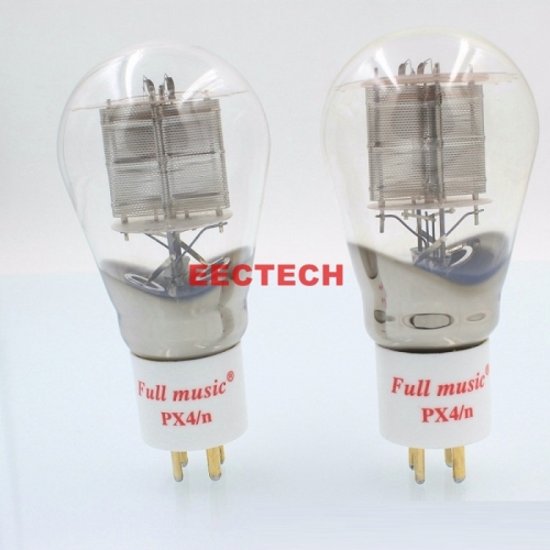 Matched Pair TJ Fullmusic PX4/n PX4 Vacuum Electron Tubes Mesh Plate HIFI AUDIO AMP DIY Upgrade (one pairs)