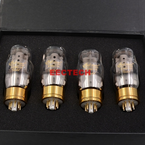 Factory Matched 1 Pair TJ Fullmusic GOLD KT88/CNE Vacuum Tube Valve Preamplifier Preamp Matched Quad (4) Vintage KT88 (one pairs)