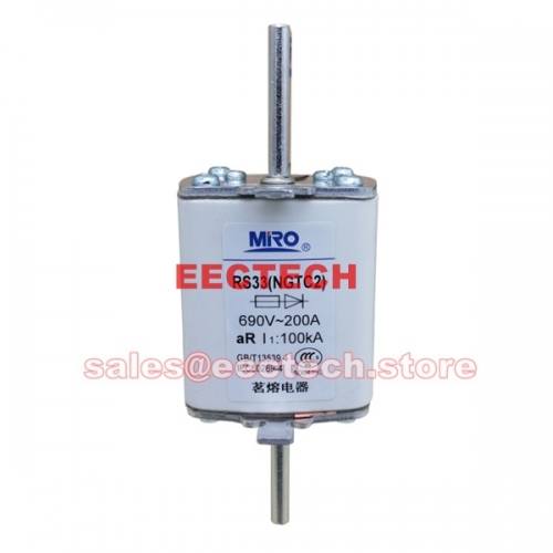 10pcs MIRO RS31-63A Fusibile Ad Azione Rapida AR 63 Amp NGT00 - Foto 11