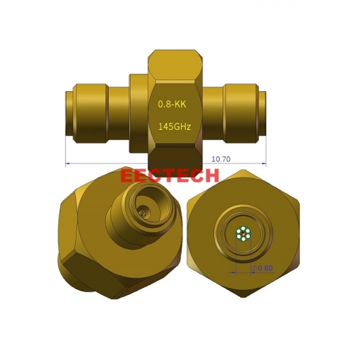 0.8-KK Coaxial converter, 0.8 series converter, EECTECH