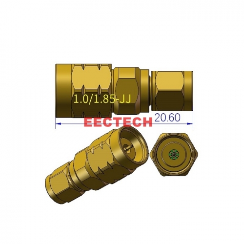 1.0/1.85-JJ Coaxial converter, 1.0/1.85 Coaxial adapter series, EECTECH