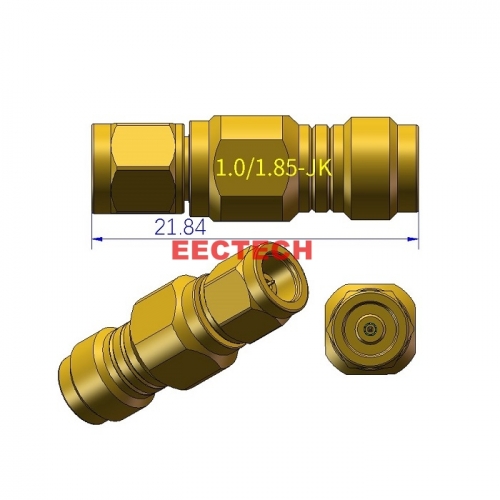 1.0/1.85-JK Coaxial converter, 1.0/1.85 Coaxial adapter series, EECTECH