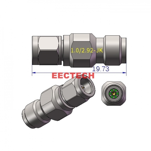 1.0/2.92-JK Coaxial converter, 1.0/2.92 series converters, EECTECH