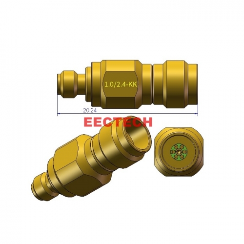 1.0/2.4-KK Coaxial converter, 1.0/2.4 Coaxial adapter series, EECTECH