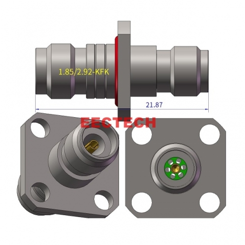 1.85/2.92-KFK Coaxial adapter, 1.85/2.92 series Coaxial adapter, EECTECH