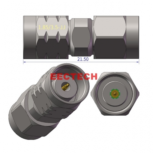 1.85/3.5-JJ Coaxial converter, 1.85/3.5 series converters, EECTECH