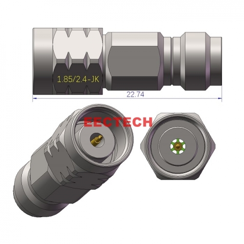1.85/2.4-JK Coaxial adapters, 1.85/2.4 series Coaxial adapters,  EECTECH