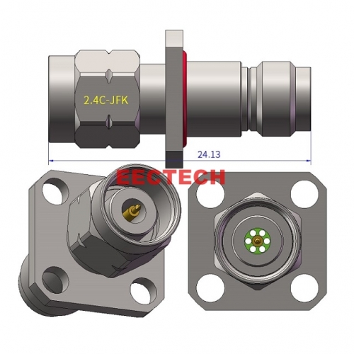 2.4C-JFK Coaxial converter, 2.4 series converters,  EECTECH