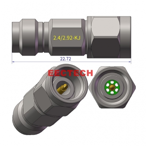 2.4/2.92-KJ Coaxial converter, 2.4/2.92 series converters,  EECTECH