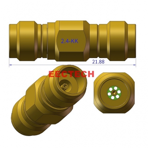 2.4-KK Coaxial converter, 2.4 series converters,  EECTECH