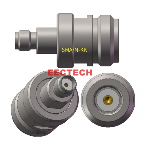SMA/N-KK Coaxial adapter, SMA/N series converter,  EECTECH