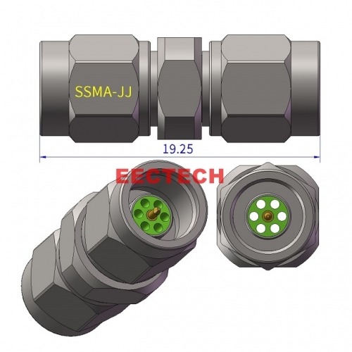 SSMA-JJ Coaxial adapter, SSMA series converter,  EECTECH