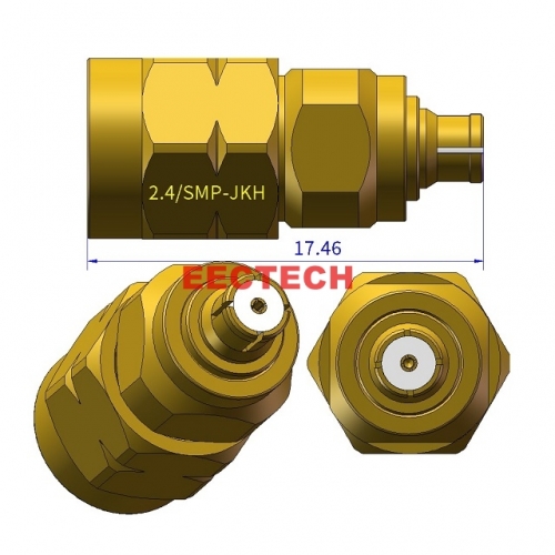 2.4/SMP-JK Coaxial adapter, 2.4/SMP Series Converter, EECTECH