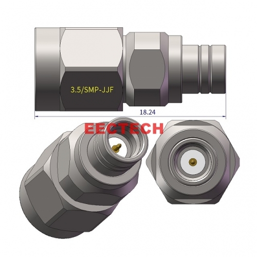 3.5/SMP-JJF Coaxial adapter, 3.5/SMP Series Converter, EECTECH