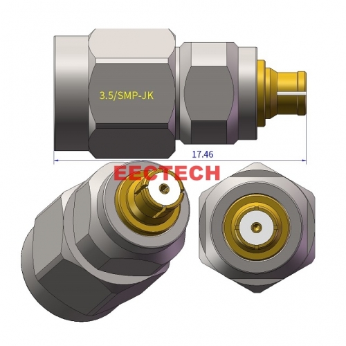 3.5/SMP-JK Coaxial adapter, 3.5/SMP Series Converter, EECTECH