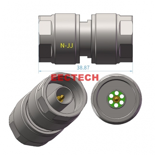 N-JJ Coaxial adapter, N/N series converter, EECTECH