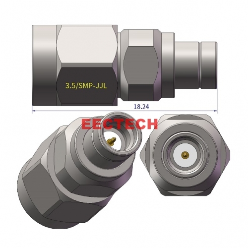 3.5/SMP-JJL Coaxial adapter, 3.5/SMP Series Converter, EECTECH