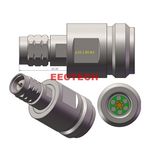 L16/1.85-KJ Coaxial adapter, L16/1.85,2.4,2.92,3.5J series converters, EECTECH